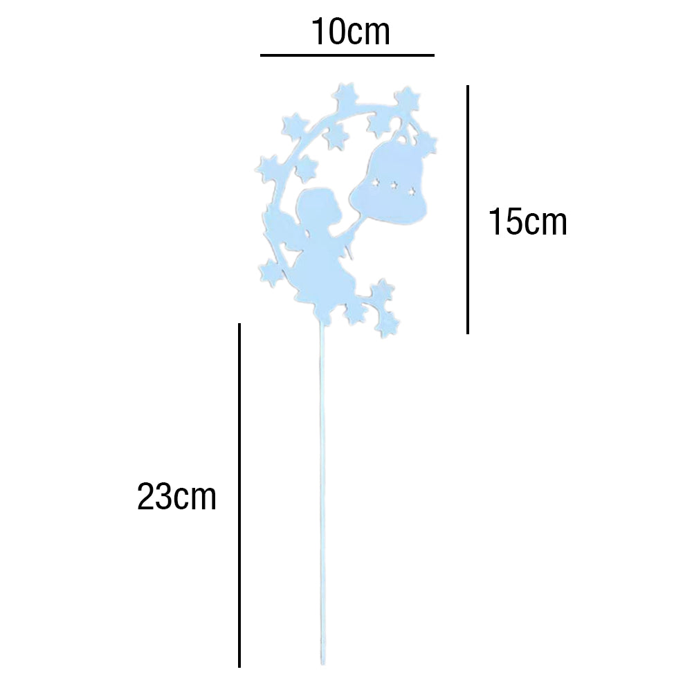 2Pcs Garden Sculptures Home Decor Lawn Ornament