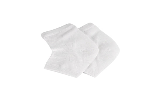 1 Pairs Moisturizing Heel Socks for Dry Cracked Feet-White