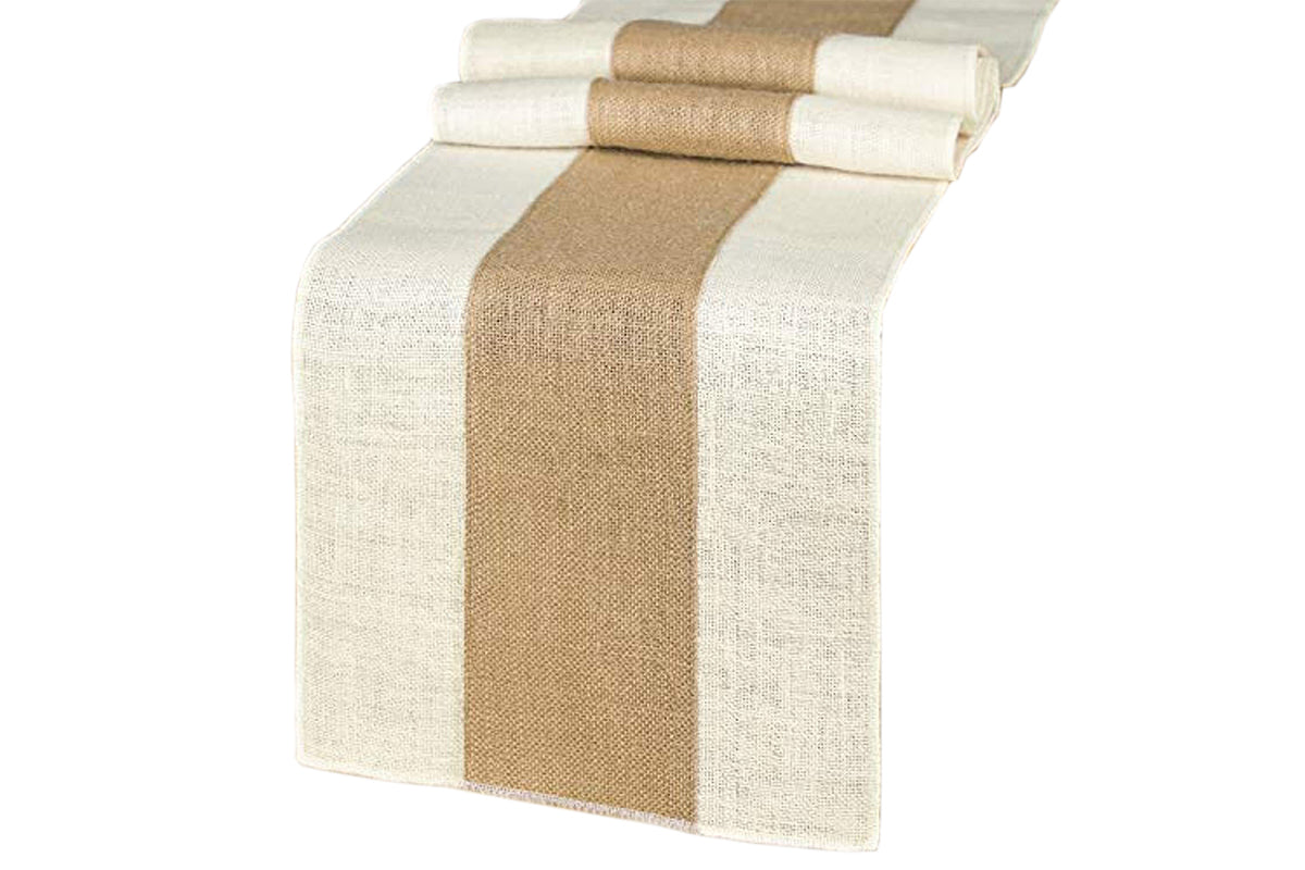 Linen Table Runner For Table Decorations Holiday Party And Wedding-Style A