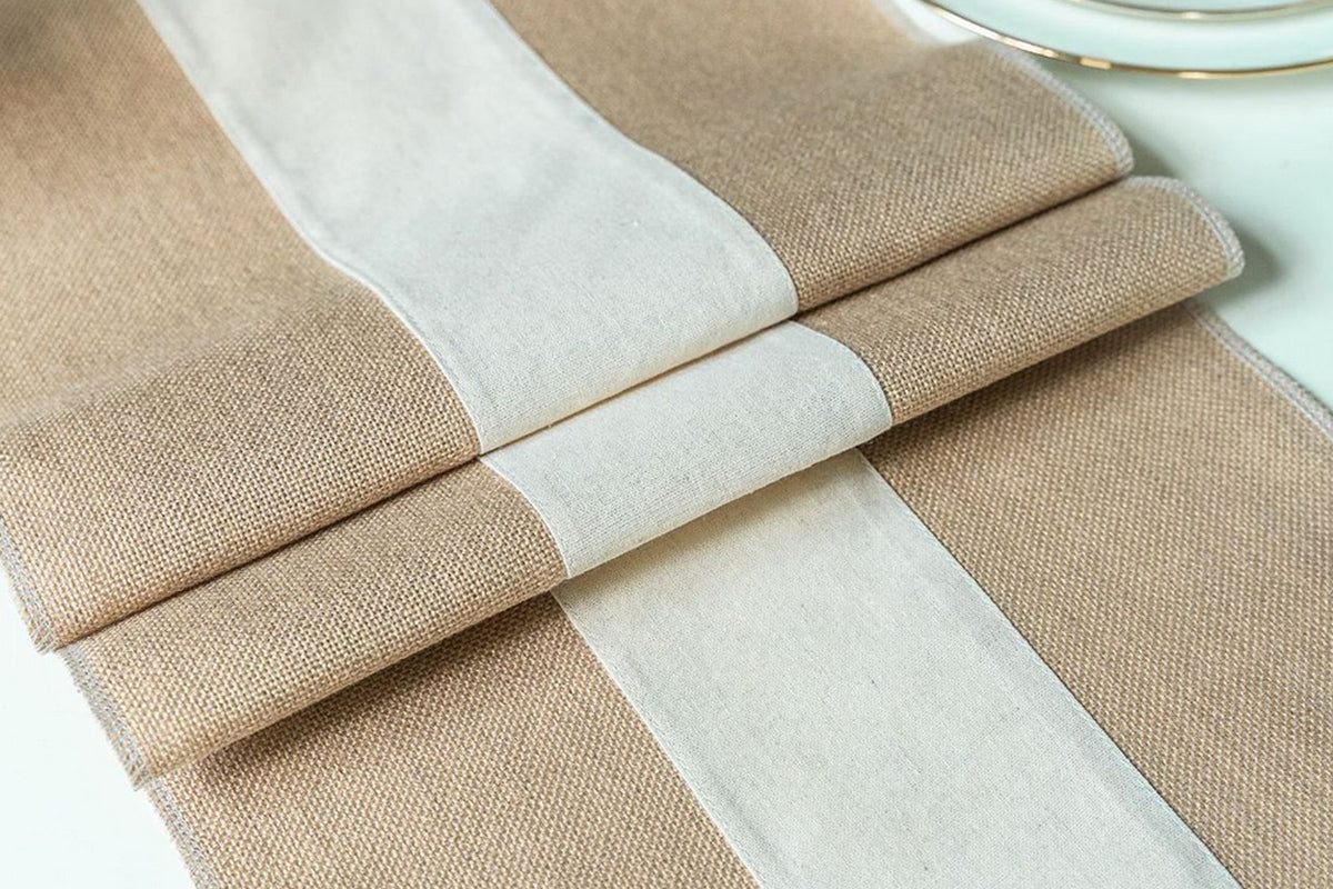Linen Table Runner For Table Decorations Holiday Party And Wedding-Style B
