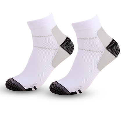 3 Pairs of 15-20mmhg Compression Short Socks
