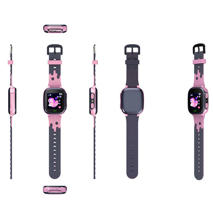 Smart Watch for Boys Girls Touch Screen Tracker Call Camera Alarm Locator -Pink