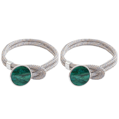 2 Pairs Curtain Tiebacks Curtain Holdbacks Coffee Green