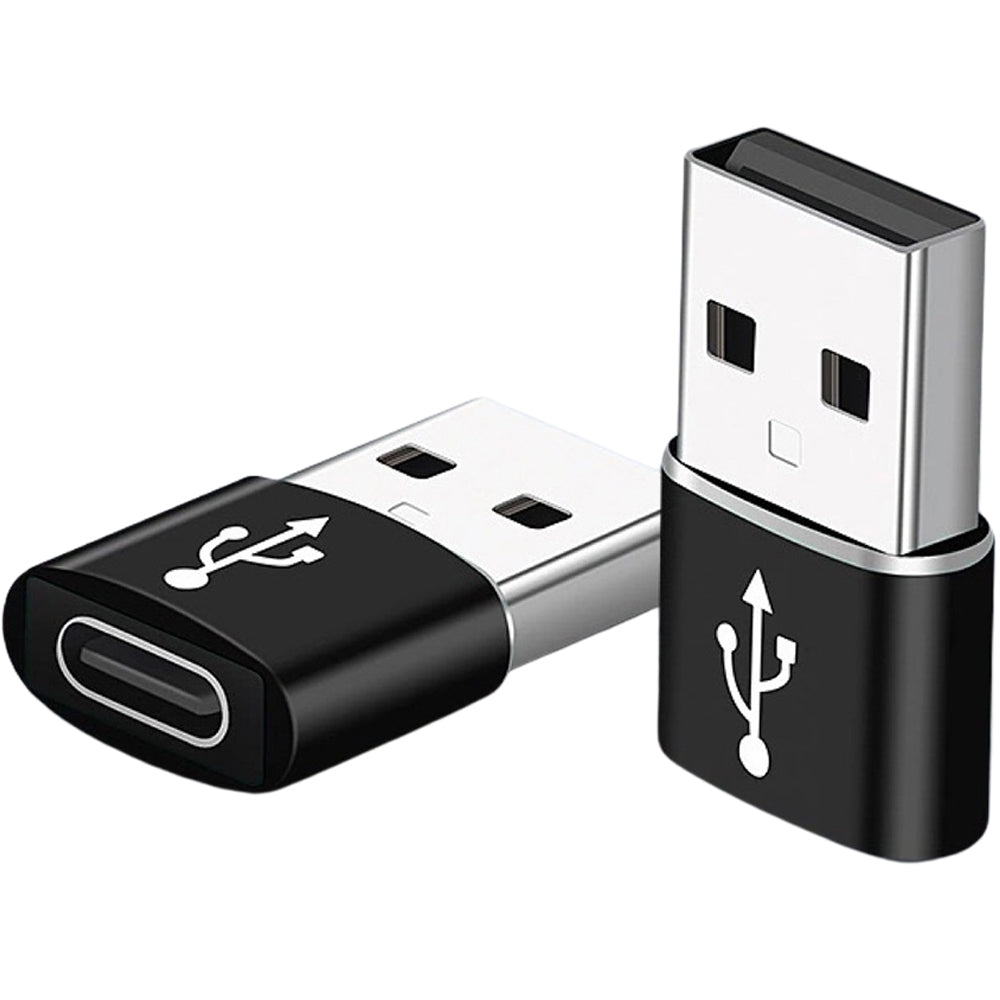 Set of 2Pack USB 3.0 to Type C 3.1 Adapter Phone Charging Converters