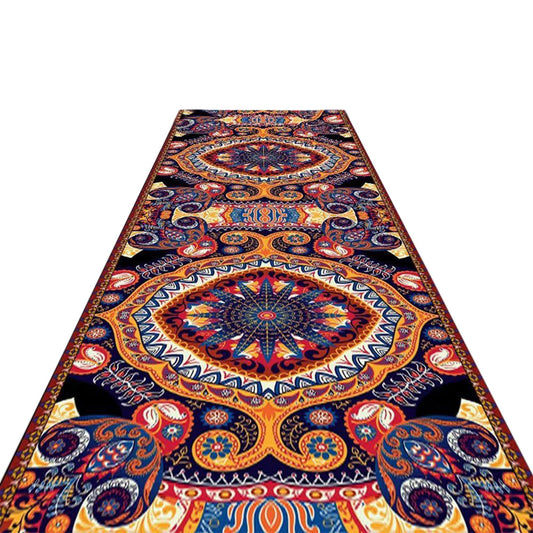Corridor Carpet Long Hallway Runner Rug Decorative Floor Mats 200 x 80cm Red