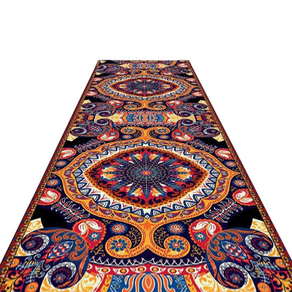 Corridor Carpet Long Hallway Runner Rug Decorative Floor Mats 100 x 80cm Red