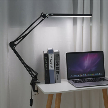 Foldable Clip On LED Desk Lamp Eye Protection Reading Lamp