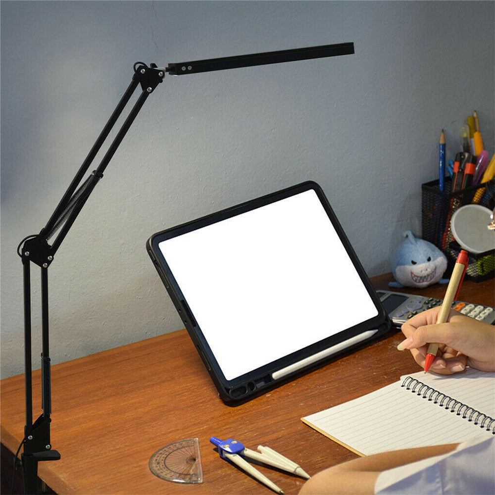 Foldable Clip On LED Desk Lamp Eye Protection Reading Lamp