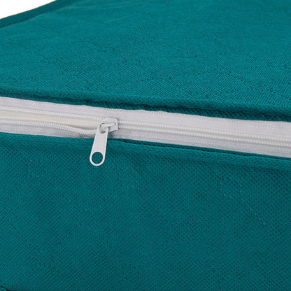 3 Piece Clothes Quilt Blanket Storage Bag - Blue
