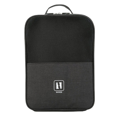 1Pcs Travel Shoe Storage Bag Holds 3 Pair of Shoes Large Black