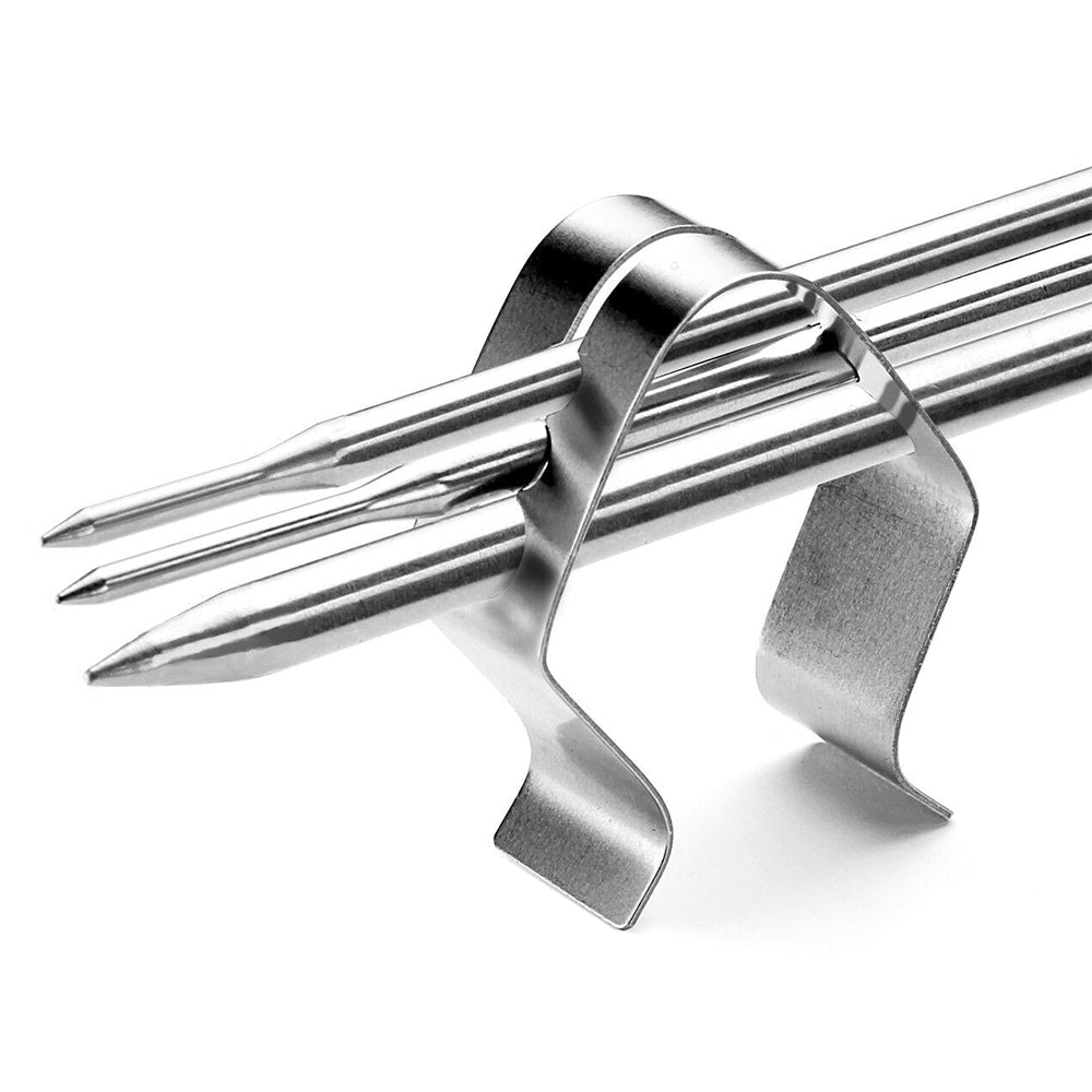 6-Piece Set Barbecue Probe Clips Meat Clip BBQ Grill Probe Holders