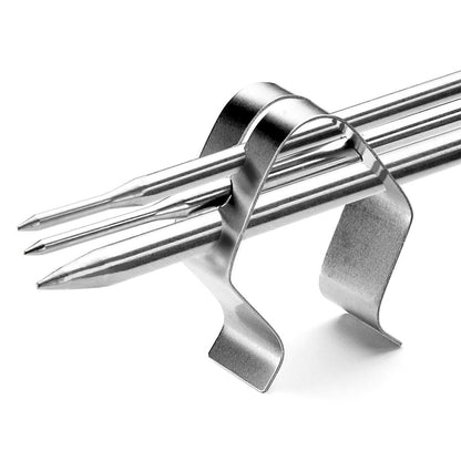 6-Piece Set Barbecue Probe Clips Meat Clip BBQ Grill Probe Holders