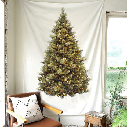 Christmas Wall Tapestry Hanging Art Backdrop for the Living Room Background Wall Party Home-Style 3