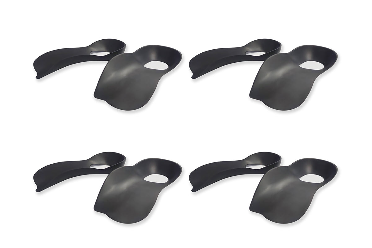 4 Pairs Orthotic Insoles For Plantar Fasciitis High Arch Support Shoe Inserts Men Women