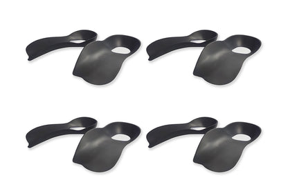 4 Pairs Orthotic Insoles For Plantar Fasciitis High Arch Support Shoe Inserts Men Women