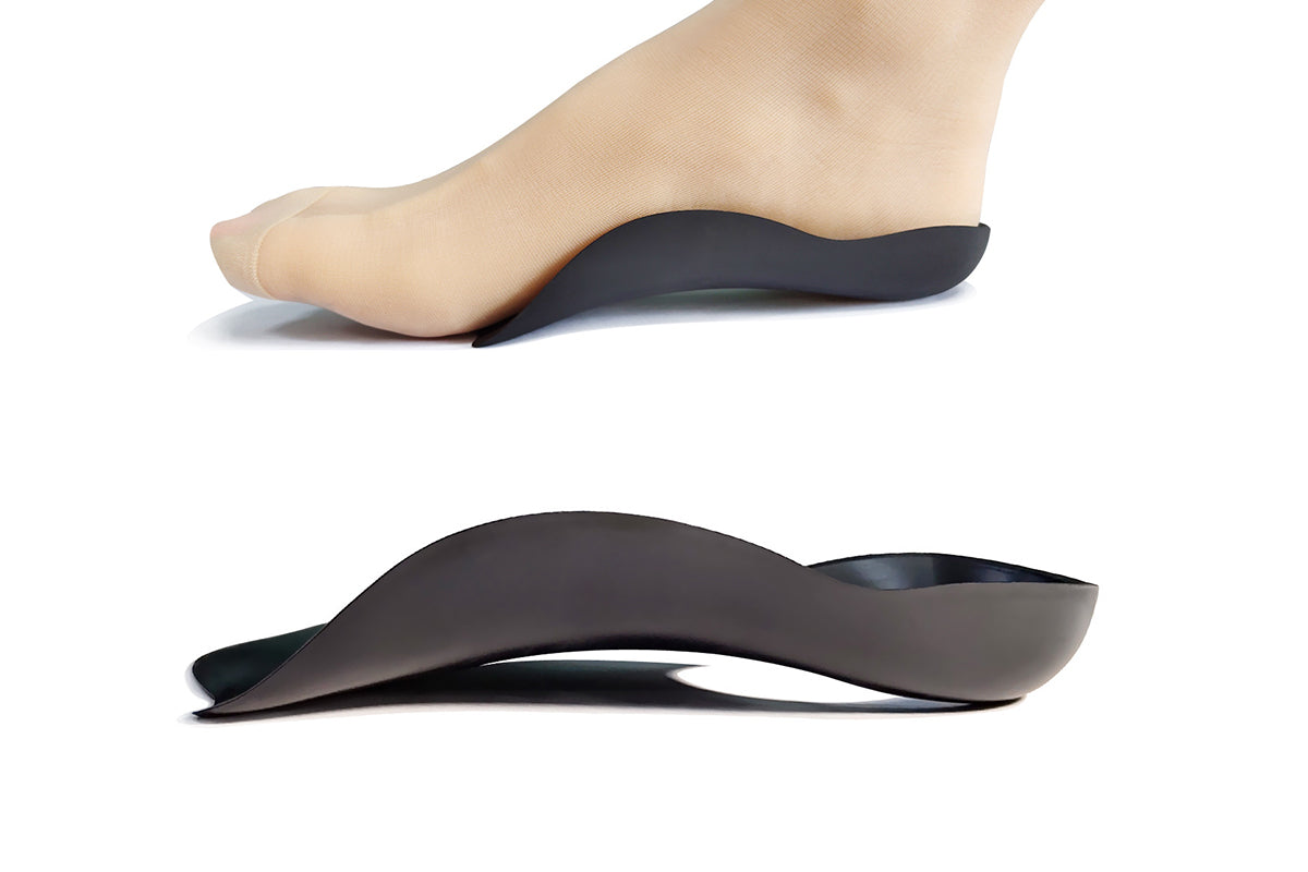 2 Pairs Orthotic Insoles For Plantar Fasciitis High Arch Support Shoe Inserts Men Women