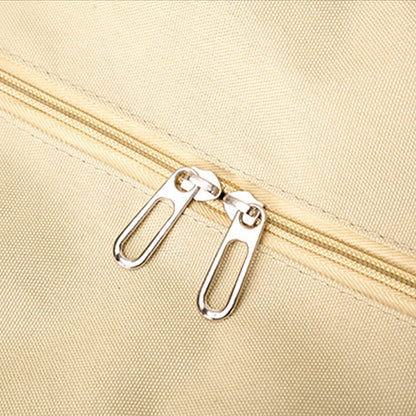 Portable Duffel Bag Travel Bag Toiletry Wash Organizer Pouch Travel Holdall Bag -Khaki