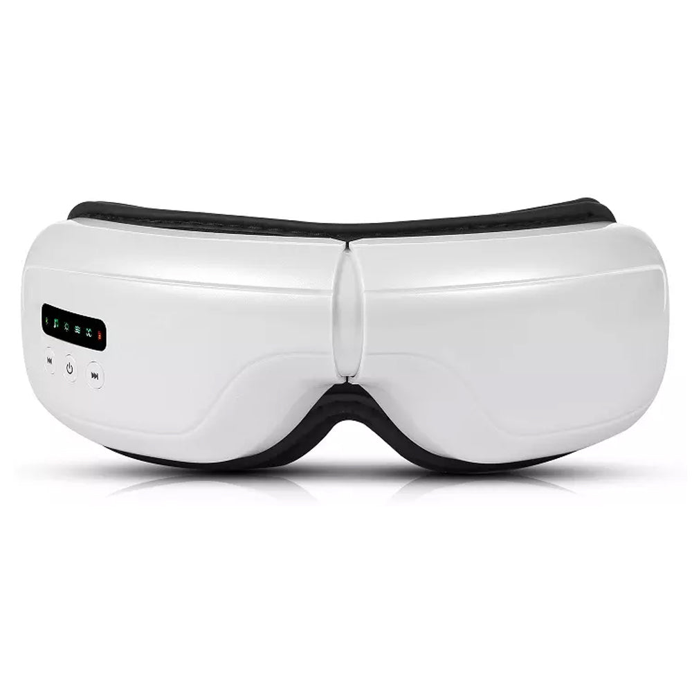 Electric Eye Massager Rechargeable Vibrate Heat Wireless Foldable Relax Protect