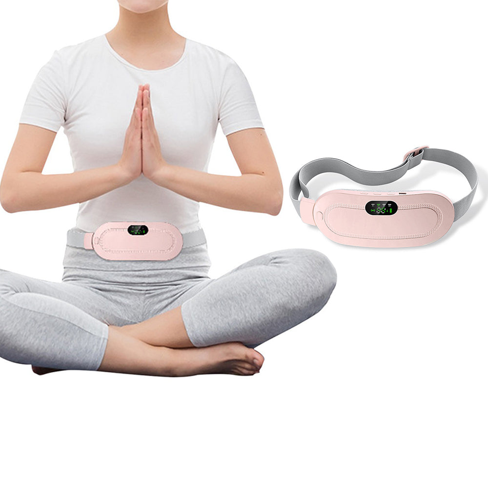 Portable Cordless Heating Pad Electric Waist Belt Warming Pad Device for Pain Relief
