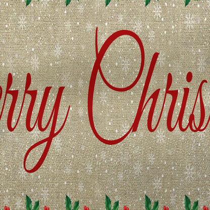 Nutcrackers Table Runner Christmas Kitchen Dining Table Decoration Nutcracker Soldier Table Clothes -Style 2