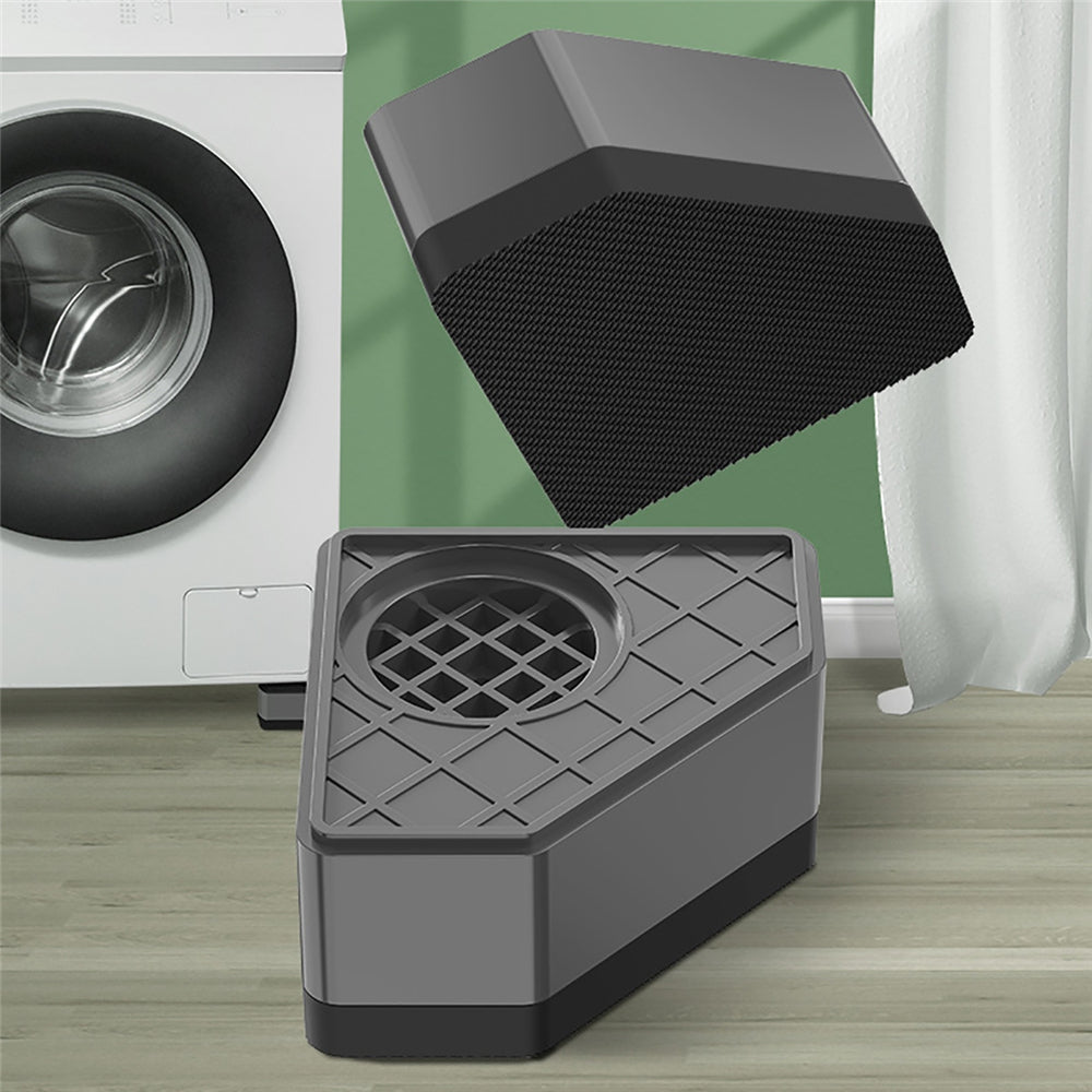 4Pcs 4.5cm Washing Machine Mats Height Anti Vibration Pad Non Slip Shock Pad