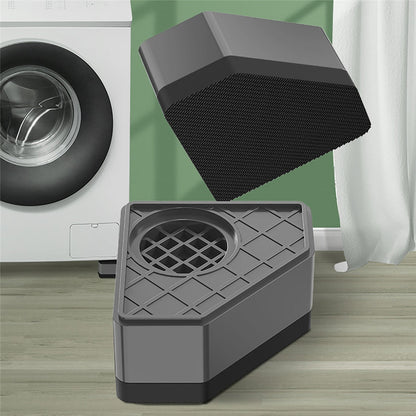 4Pcs 4.5cm Washing Machine Mats Height Anti Vibration Pad Non Slip Shock Pad