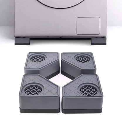 4Pcs 4.5cm Washing Machine Mats Height Anti Vibration Pad Non Slip Shock Pad