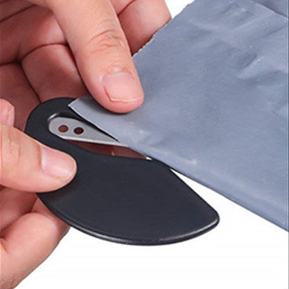 3Pcs Plastic Letter Openers Envelope Slitters Paper Knife Random Color