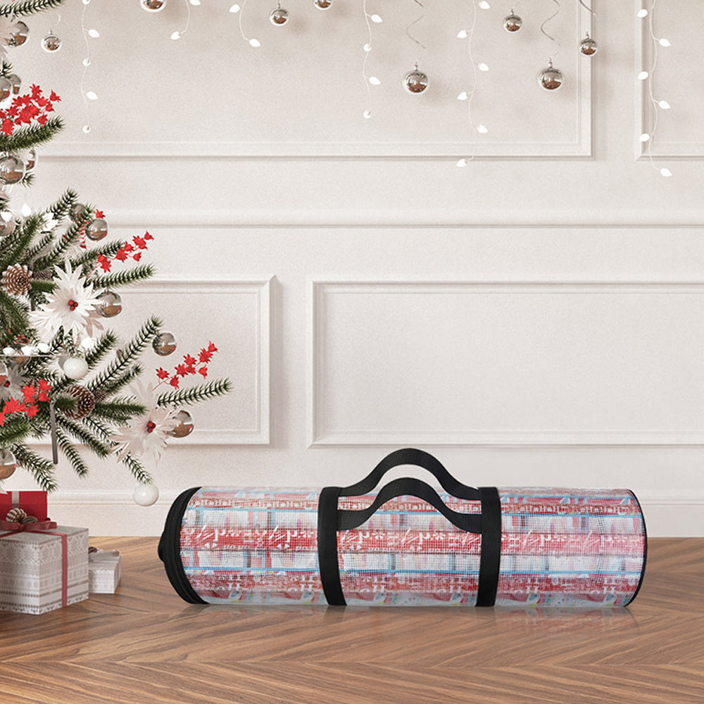 Gift Wrapping Paper Roll Storage Bags Christmas Wrapping Paper Organizer Container