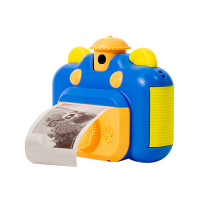 Toy 4000W Pixel Kids Instant Print Camera Photo Paper Set with 32GB Card -Blue