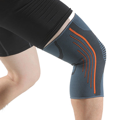 Pair of Knee Brace Sport Knee Sleeve Knee Pads Grey