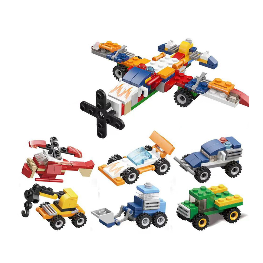 Christmas Advent Calendar with Animal Building Blocks Countdown Calendar Dinosaur Insect Toys -Style 2