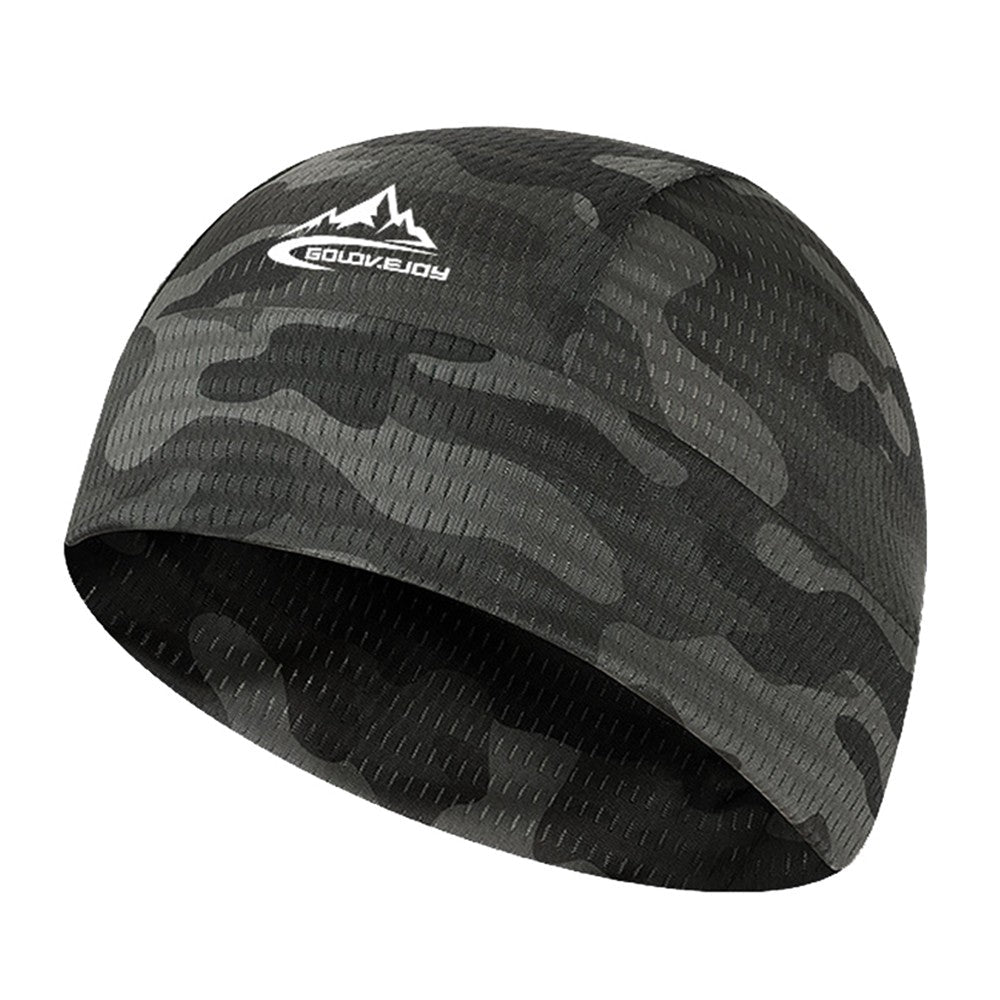 2X Skull Cap Helmet Liner Beanie Running Cycling Cooling Hats Black Camo Green