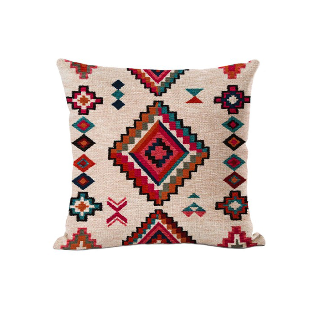 4Pcs Set Boho Printed Pillow Cases Cushion Covers Pillow Covers