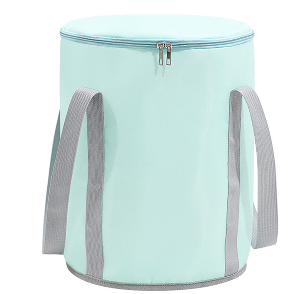 Outdoor Travel Foldable Foot Bath Bucket Portable Foot Spa Soaking Bucket with Storage Bag-Style 2