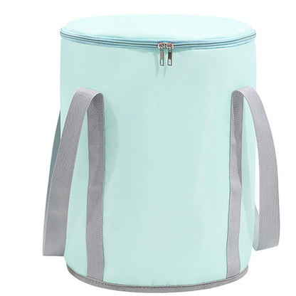 Outdoor Travel Foldable Foot Bath Bucket Portable Foot Spa Soaking Bucket with Storage Bag-Style 2