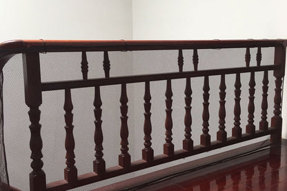 Stair Net 3M Home Banister Protective Fine Mesh for Kid Safety Child Secure Guard-Coffee
