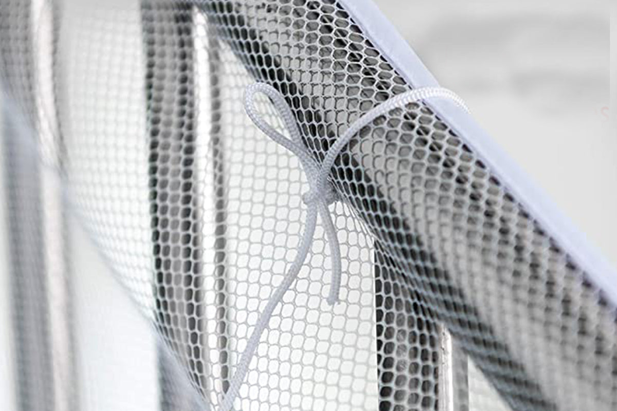 Stair Net 3M Home Banister Protective Fine Mesh for Kid Safety Child Secure Guard-White