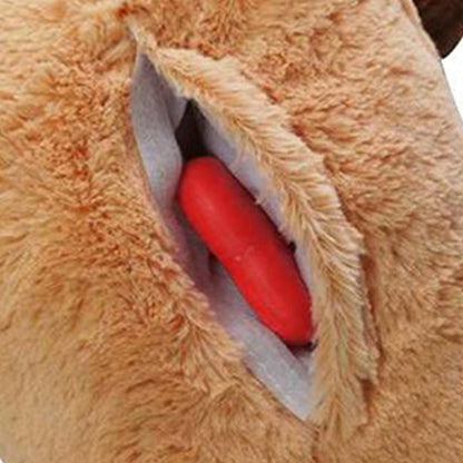 Pet Puppy Cat Soft Plush Toy Heartbeat Sleeping Buddy Dog Behavioral Sleeping Aid
