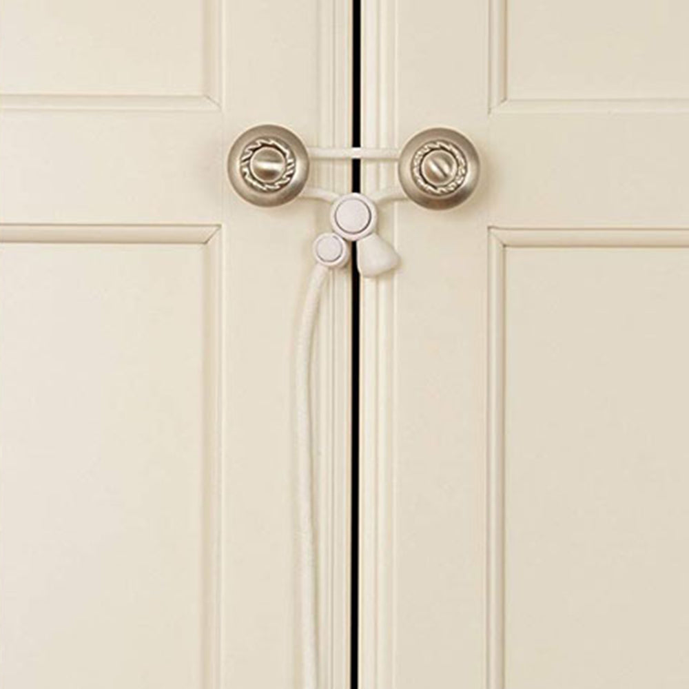 5Pcs Baby Safety Cabinet Locks Rope Child Safety Cabinet Latches Door Locks for Home Safety
