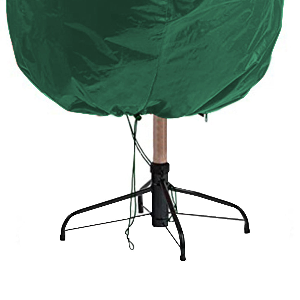 Upright Christmas Tree Storage Bag Christmas Tree Canvas Storage Cover Bag -Green