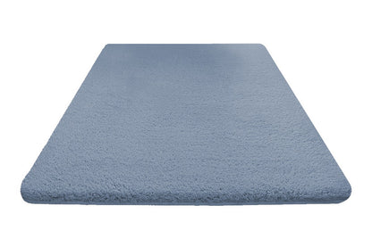Soft Modern Indoor Large Shaggy Rug for Livingroom Bedroom Dorm Kids Room Home Decorative-Blue
