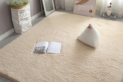 Soft Modern Indoor Large Shaggy Rug for Livingroom Bedroom Dorm Kids Room Home Decorative-Camel