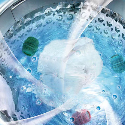2Pcs Laundry Balls Washing Machine Cleaning Balls Anti-entanglement Balls