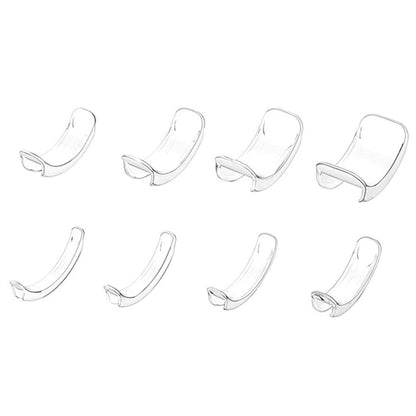8Pcs Ring Size Reducer Resizer Adjuster Clip Guard Invisible Tools