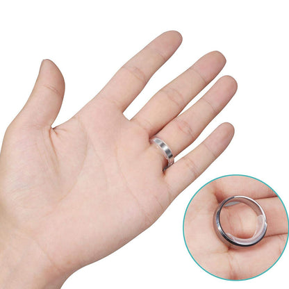 8Pcs Invisible Ring Size Reducer Adjuster Spacer for Men Women