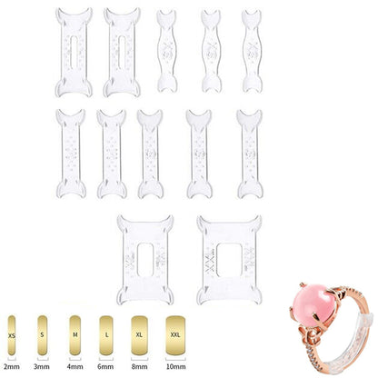 12 Pieces Invisible Ring Size Adjuster
