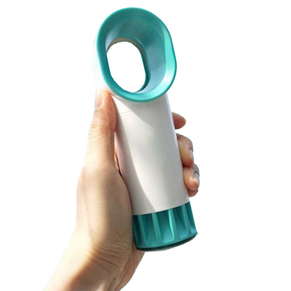 USB Rechargeable Bladeless Fan Portable Cooling Bladeless Fan Desktop Fan White