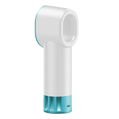 USB Rechargeable Bladeless Fan Portable Cooling Bladeless Fan Desktop Fan White
