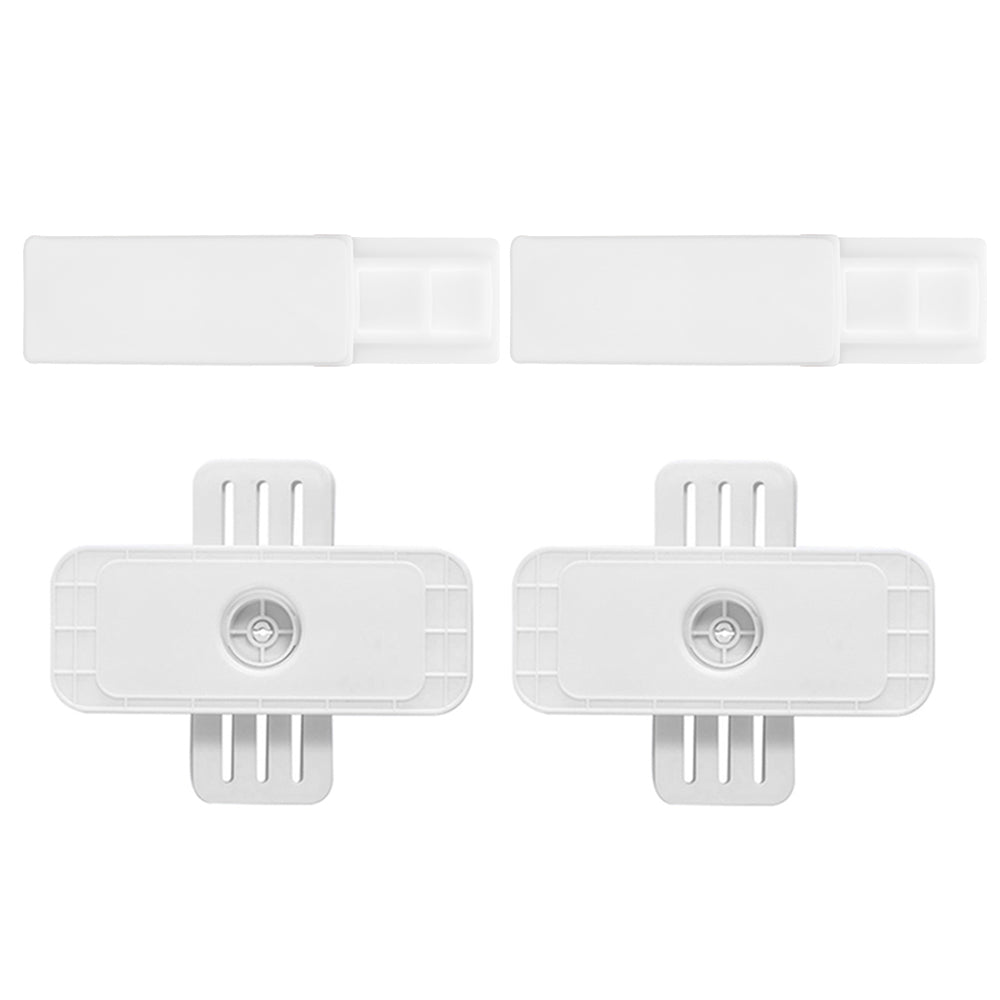 4Pcs Set Socket Holder Plug Fixer Sticker Punch-free Power Strip Holders